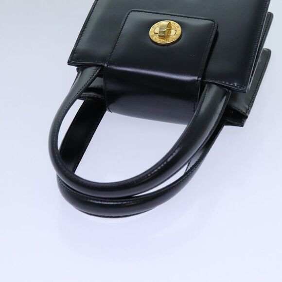 Bulgari Black Leather Handbag (Pre-Owned) - Picture 4 of 16